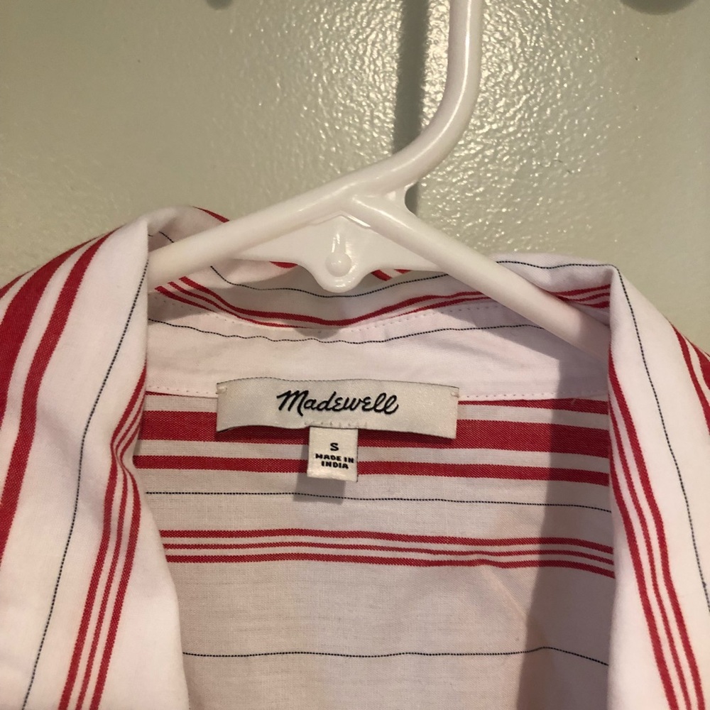 Madewell Flutter Button Up - image 4